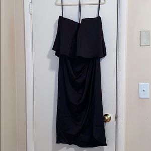 BHLDN black Kelli midi dress